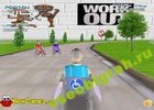 Скриншот из игры Wheel chair Race